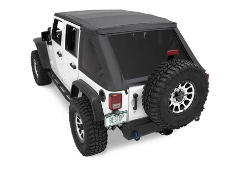 Bestop 5682535 Ascent Soft Top in Black Diamond for 07-18 Jeep Wrangler ...