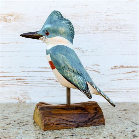 Hand-Carved Wooden Birds – Darby Creek Trading