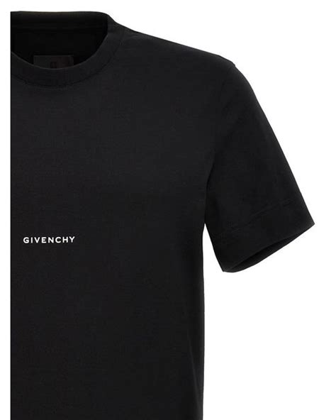 Givenchy Logo Print T-Shirt in Black for Men | Lyst