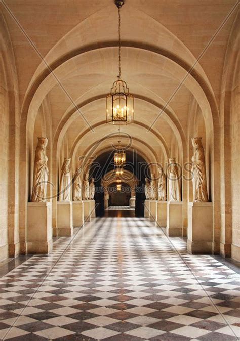 Castle Hallway Photography Backdrop | Versailles, Architecture, Castle