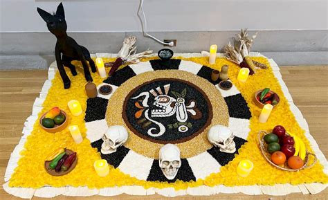 Architecture student displays ofrenda at DIA | University of Detroit Mercy