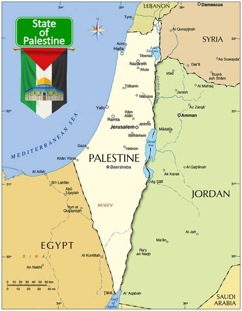 Palestine-map by IBN-ELKARMEL on DeviantArt