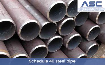 Schedule 40 Steel Pipe | Sch 40 Size Chart, Dimensions & Thickness