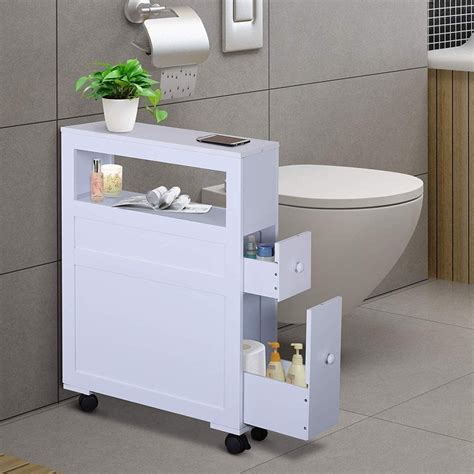 Small Bathroom Storage, Toilet Storage, Bathroom Organisation, Home Organization, Kitchen ...