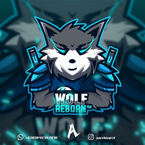 Logo esport wolf | Furry, Wolf, Art