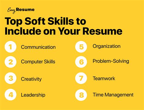 100+ Key Skills for a Resume in 2020 (Examples for any Job) | Easy Resume