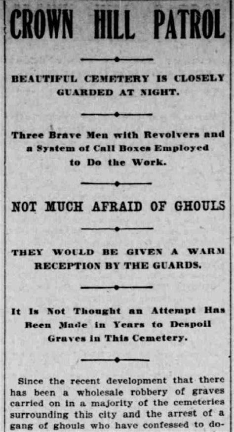 grave robbers | Hoosier State Chronicles: Indiana's Digital Newspaper Program