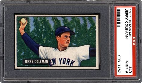 1951 Bowman Jerry Coleman | PSA CardFacts®