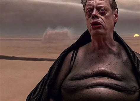 steve buscemi as baron harkonnen in a black oil bath | Stable Diffusion