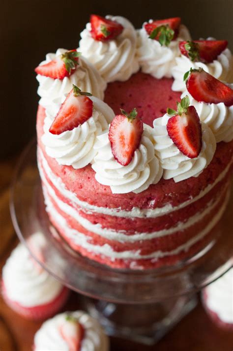 Made from Scratch Strawberries & Cream Cake - The Kitchen McCabe