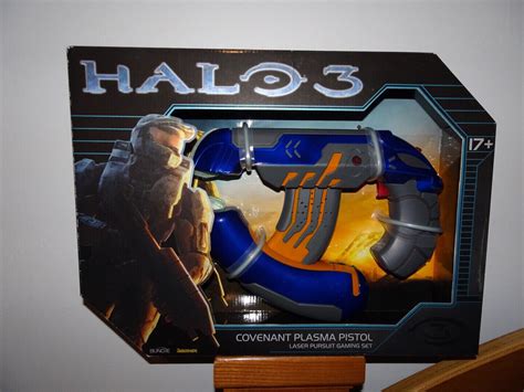 Halo 3 Covenant Plasma Pistol Laser Pursuit Gaming Set by Jasman Toys ...