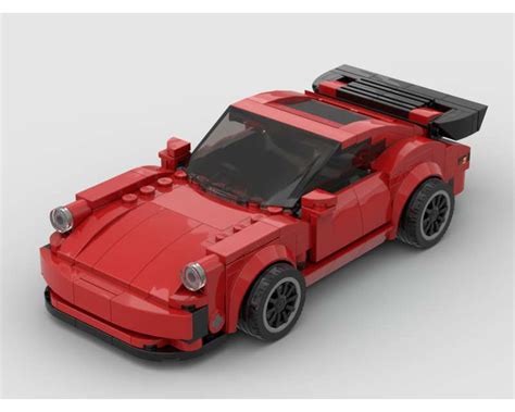 LEGO MOC Speed champions style Porsche 911 3.2 Carrera 8 Studs wide by frozenkuku | Rebrickable ...