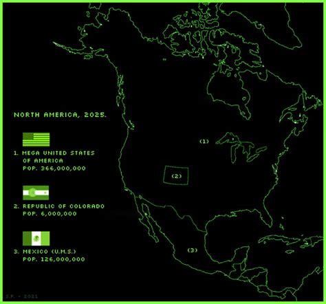 Map of North America in 2025 by rabbit-ice on DeviantArt