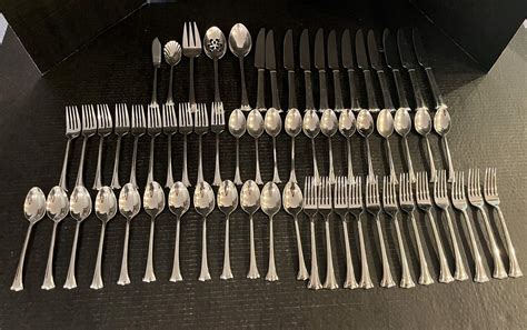 Lot # 84 - 63-Piece Set of Reed & Barton Stainless Flatware - Adam's Northwest Estate Sales ...