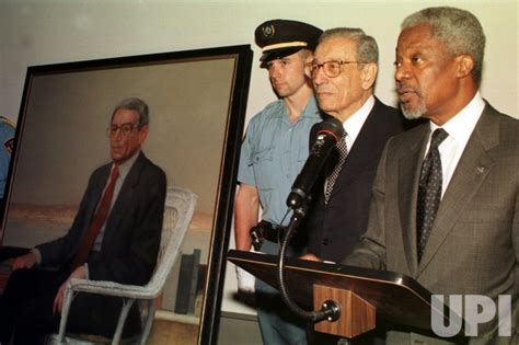 Photo: official portrait of former U.N. Secretary General Boutros-Boutros Ghali unveiled - - UPI.com