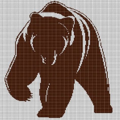 BIG BEAR CROCHET AFGHAN PATTERN GRAPH | Afghan crochet patterns, Afghan pattern, Crochet afghan