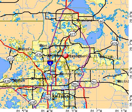 Casselberry, Florida (FL 32708, 32792) profile: population, maps, real estate, averages, homes ...