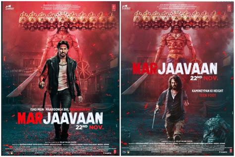 First look posters of Marjaavaan out! - The Statesman