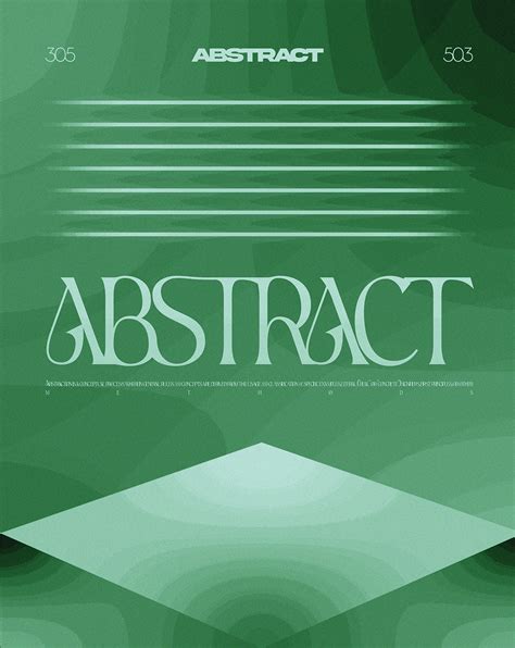 POSTER DESIGN - ABSTRACT // Collection :: Behance