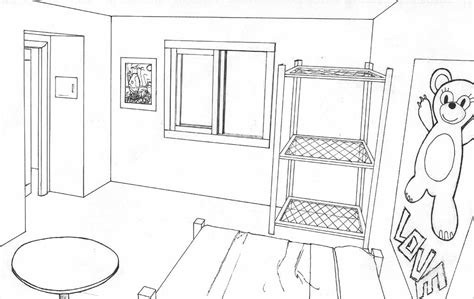 Scenery lineart - Bedroom by ikeroyo on DeviantArt
