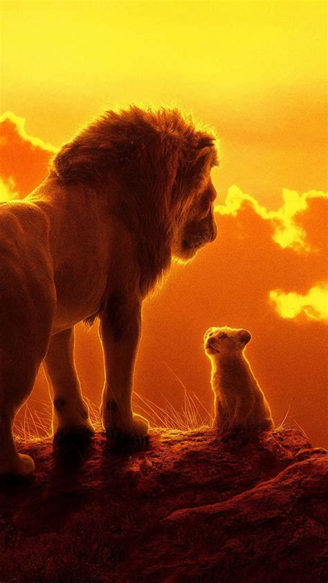 The Lion King, 2019, Mufasa, Simba HD HD Phone Wallpaper | Rare Gallery