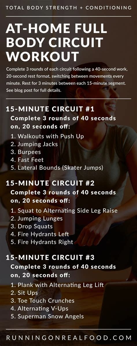 45-Minute No-Equipment HIIT Workout - Running on Real Food