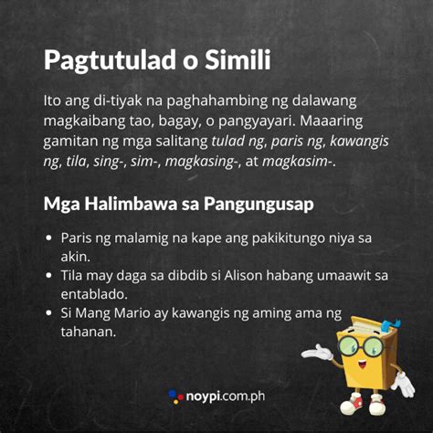 Mga Halimbawa Ng Tayutay Na Pagtutulad In 9 Pages Powerpoint - Mobile Legends