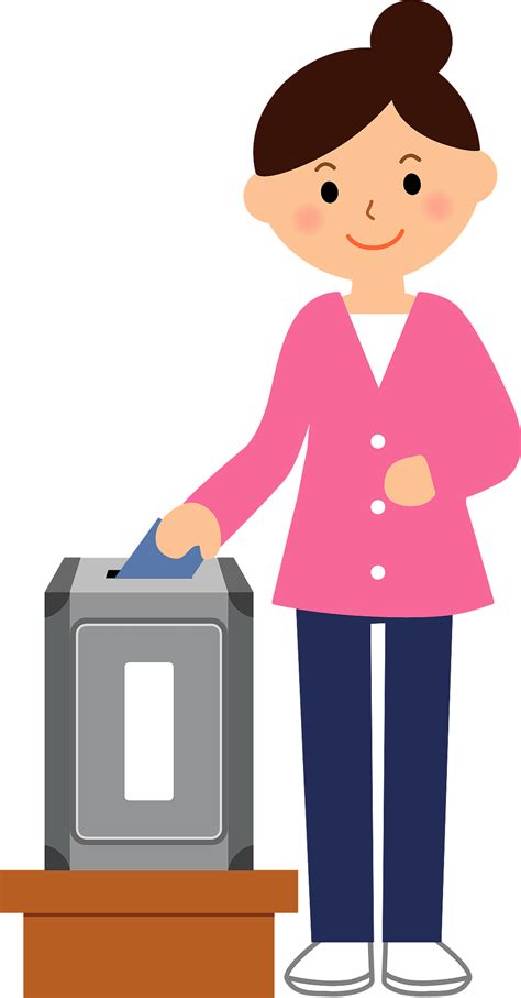 Woman Voting Clipart Free Download Transparent Png Cr - vrogue.co