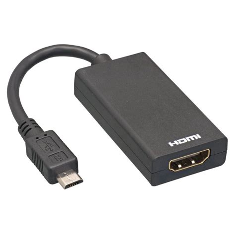 Aliexpress.com : Buy Micro USB To HDMI Adapter For TV Monitor 1080P HD Audio Cable And HDMI ...