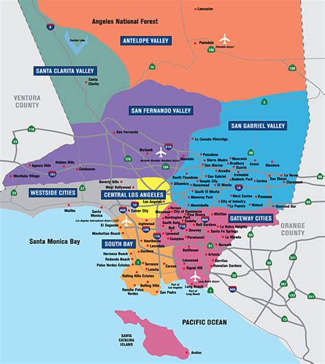 Our Coverage Areas - Los Angeles and Orange Counties - Cal Pacific ...