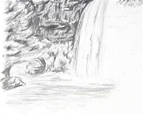 Share 82+ waterfall scenery sketch best - seven.edu.vn