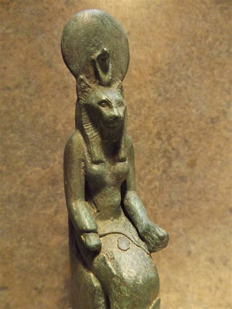 Egyptian statue of Sekhmet - Lioness - Goddess - Mythology of ancient Egypt