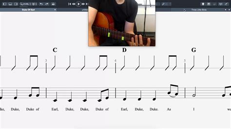 Duke Of Earl - chords and rhythms beginning guitar - YouTube