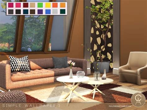 sims 4 mm cc maxis match plain colour wallpaper in 2023 | Sims 4 cc ...