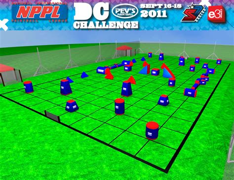 NPPL DC Paintball Tournament Official Layout - ProPaintball