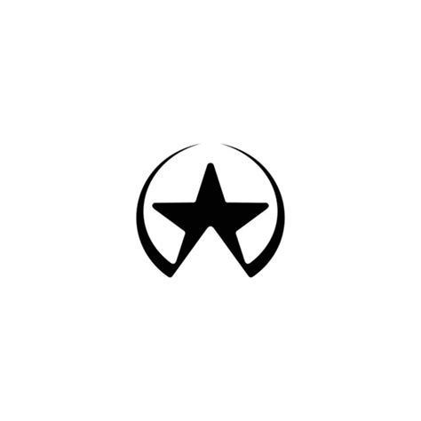 100,000 Black star logo Vector Images | Depositphotos