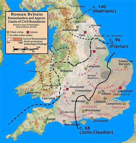 Romano-British culture | Roman britain, Map of britain, British culture