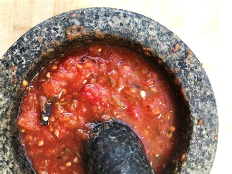 Salsa de Molcajete — Adventure Kitchen