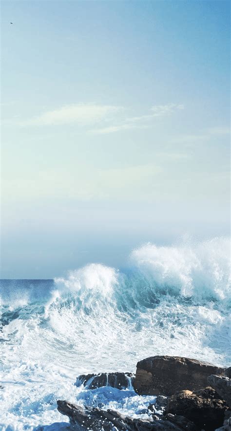 Ocean Light Blue Aesthetic Wallpapers on WallpaperDog