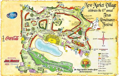 Texas Renaissance Festival Map | Map 2018 - Texas Renaissance Festival Map - Printable Maps