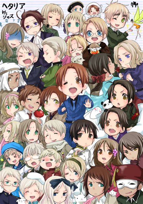 ~Chibi Hetalia~ - Hetalia Fan Art (33590294) - Fanpop