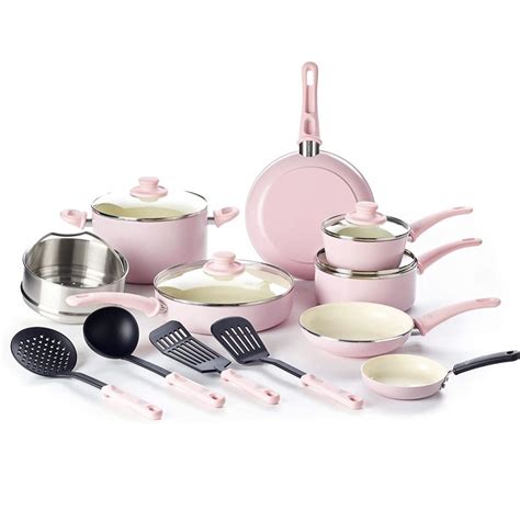 Favorite pink pot set all for $85! | Pink kitchen decor, Pink kitchen ...