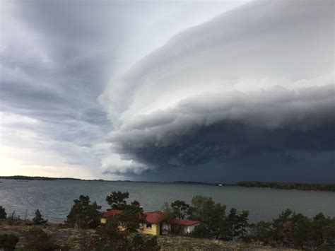 “Tornado outbreak” in Sweden - https://www.stormchasingusa.com