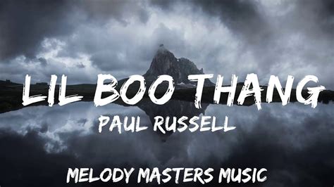 Paul Russell - Lil Boo Thang (Lyrics) | 25mins - Feeling your music - YouTube