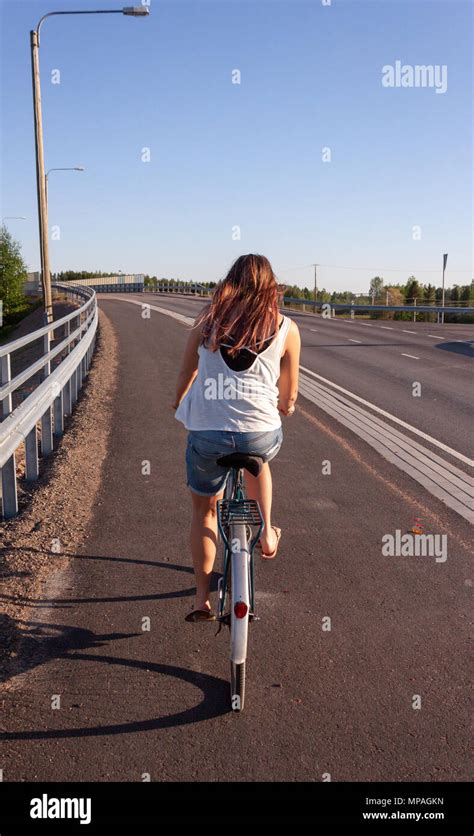 Recently finished four-lane road Stock Photo - Alamy