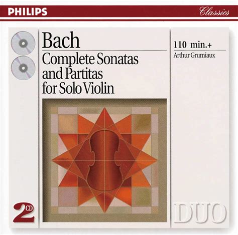 Johann Sebastian Bach, Arthur Grumiaux - Bach: Complete Sonatas and ...