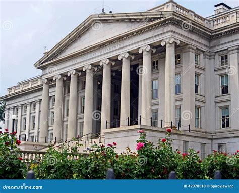 US Treasury Department stock photo. Image of columns - 42378518