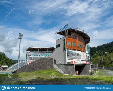 Adam Malysz Ski Jumping Hill in Wisla-Malinka, Poland Editorial Image - Image of hard, rows ...