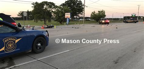 Branch motorcyclist dies in US 10 crash. | MasonCountyPress.com