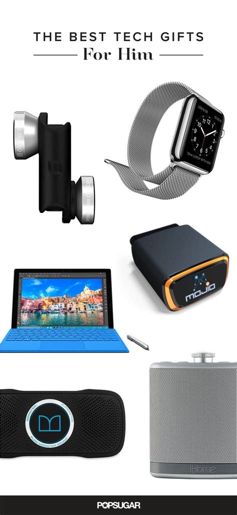 34 Gifts Every Tech Enthusiast Will Appreciate | Tech gifts for men ...